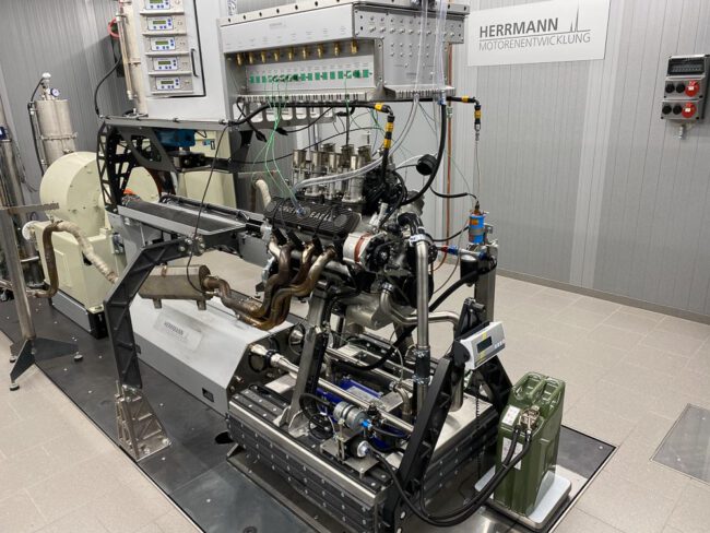 Inbetriebnahme eines neu aufgebauten Ford 289cui V8 Motors auf dem Stationären Prüfstand, Herrmann Motorenentwicklung GmbH