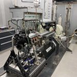 Abstimmung eines neu aufgebauten Ford 427 Windsor V8 Motors auf dem Stationären Prüfstand der Herrmann Motorenentwicklung GmbH